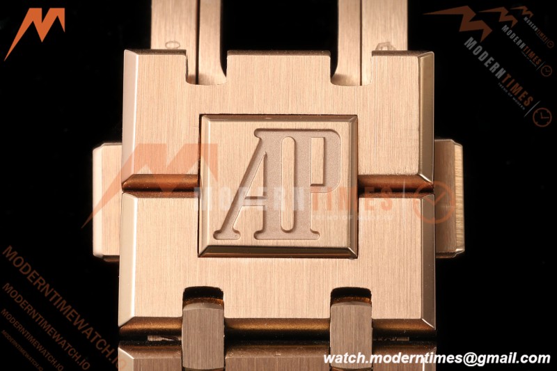 Audemars Piguet - Royal Oak 41mm 15510OR RG/RG Blue/Stk RSF A4302 Mod | 오데마 피게 - 로얄 오크 41mm 15510OR RG/RG 블루/Stk RSF A4302 Mod