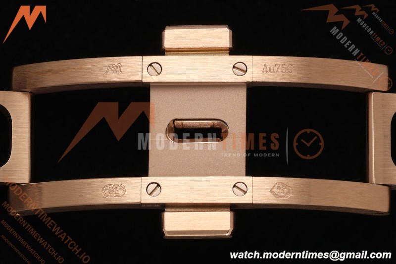 Audemars Piguet - Royal Oak 41mm 15510OR RG/RG Blue/Stk RSF A4302 Mod | 오데마 피게 - 로얄 오크 41mm 15510OR RG/RG 블루/Stk RSF A4302 Mod