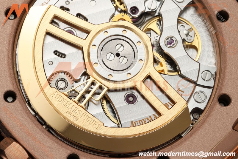 Audemars Piguet - Royal Oak 41mm 15510OR RG/RG Blk/Stk RSF A4302 Mod