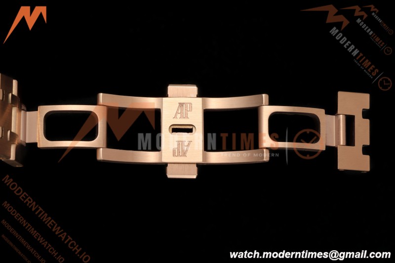 Audemars Piguet - Royal Oak 41mm 15510OR RG/RG Blk/Stk RSF A4302 Mod