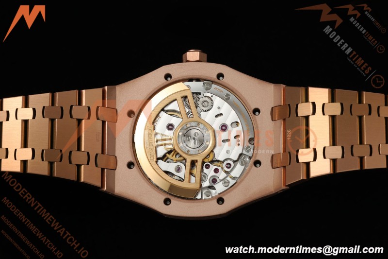 Audemars Piguet - Royal Oak 41mm 15500OR RG/RG Blk/Stk RSF A4302 Mod | 오데마 피게 - 로얄 오크 41mm 15500OR RG/RG 블랙/스틸 RSF A4302 모드