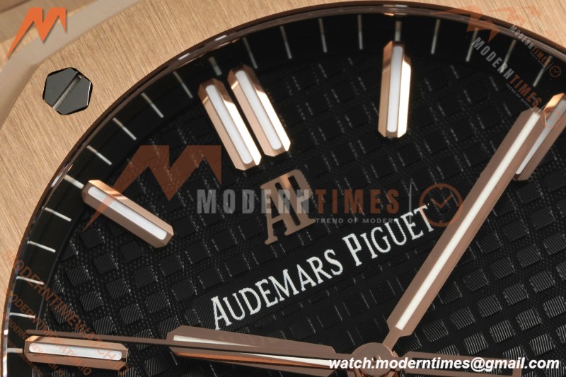 Audemars Piguet - Royal Oak 41mm 15500OR RG/RG Blk/Stk RSF A4302 Mod | 오데마 피게 - 로얄 오크 41mm 15500OR RG/RG 블랙/스틸 RSF A4302 모드