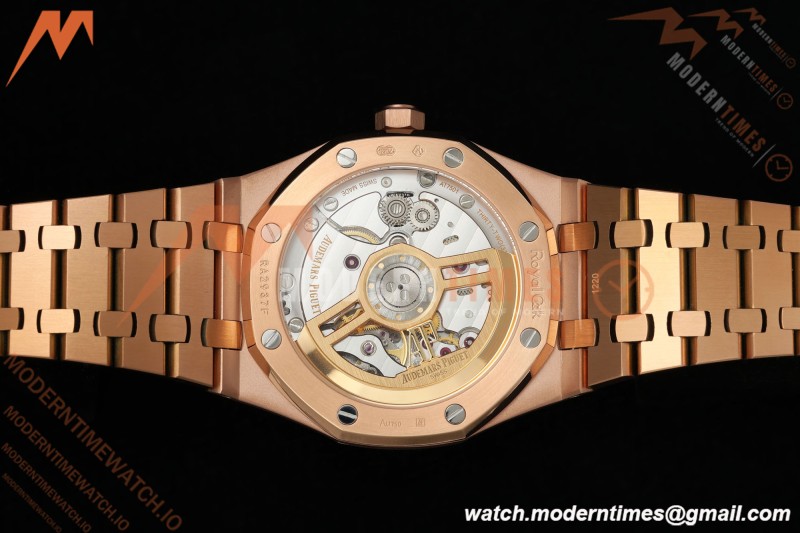 Audemars Piguet - Royal Oak 41mm 15500OR RG/RG Blk/Stk RSF A4302 Mod | 오데마 피게 - 로얄 오크 41mm 15500OR RG/RG 블랙/스틸 RSF A4302 모드