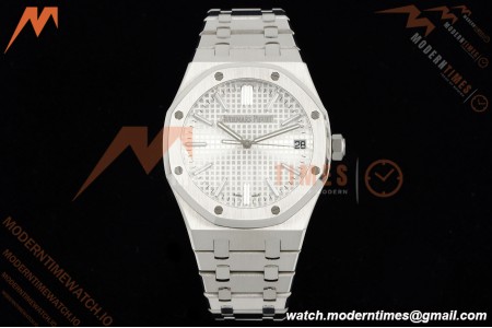 Audemars Piguet - Royal Oak 41mm 15510ST SS/SS Wht/Stk RSF A4302 Mod