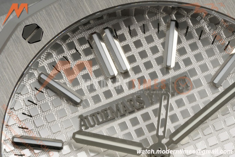 Audemars Piguet - Royal Oak 41mm 15510ST SS/SS Wht/Stk RSF A4302 Mod