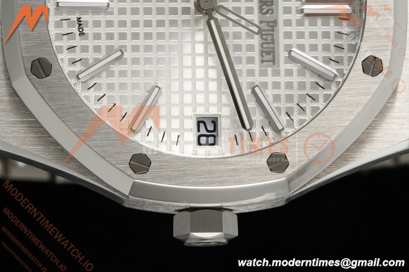Audemars Piguet - Royal Oak 41mm 15510ST SS/SS Wht/Stk RSF A4302 Mod