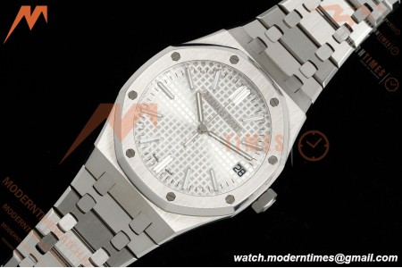 Audemars Piguet - Royal Oak 41mm 15510ST SS/SS Wht/Stk RSF A4302 Mod