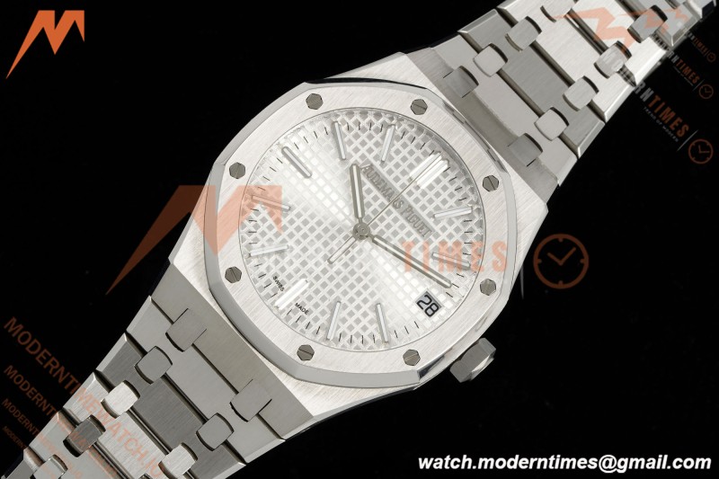 Audemars Piguet - Royal Oak 41mm 15510ST SS/SS Wht/Stk RSF A4302 Mod
