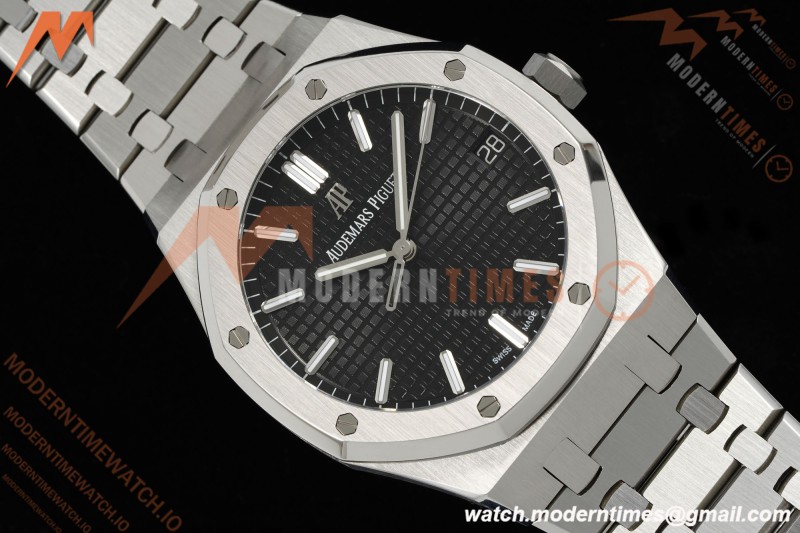 Audemars Piguet - Royal Oak 41mm 15500ST SS/SS Blk/Stk RSF A4302 Mod