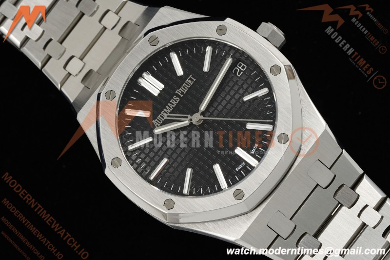 Audemars Piguet - Royal Oak 41mm 15510ST SS/SS Blk/Stk RSF A4302 Mod