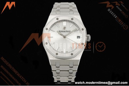 Audemars Piguet - Royal Oak 41mm 15500ST SS/SS Wht/Stk RSF A4302 Mod