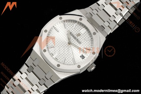 Audemars Piguet - Royal Oak 41mm 15500ST SS/SS Wht/Stk RSF A4302 Mod