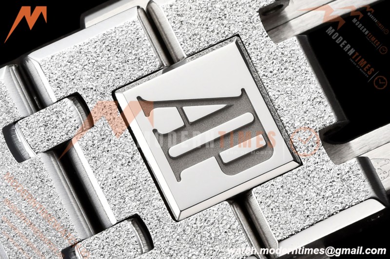 Audemars Piguet - Royal Oak 15407BC 41mm Openworked Frosted SS/SS Skeleton THB V2 SA3132