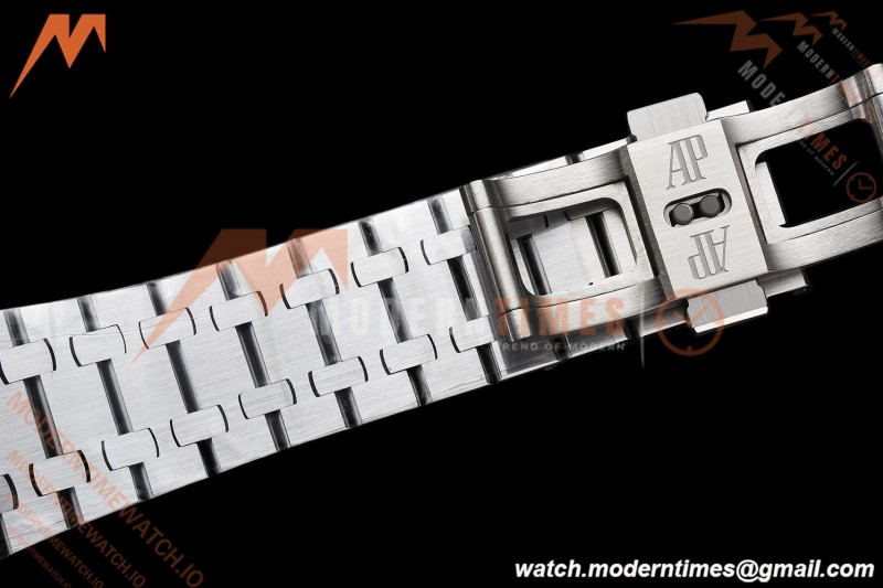 Audemars Piguet - Royal Oak 15407BC 41mm Openworked Frosted SS/SS Skeleton THB V2 SA3132