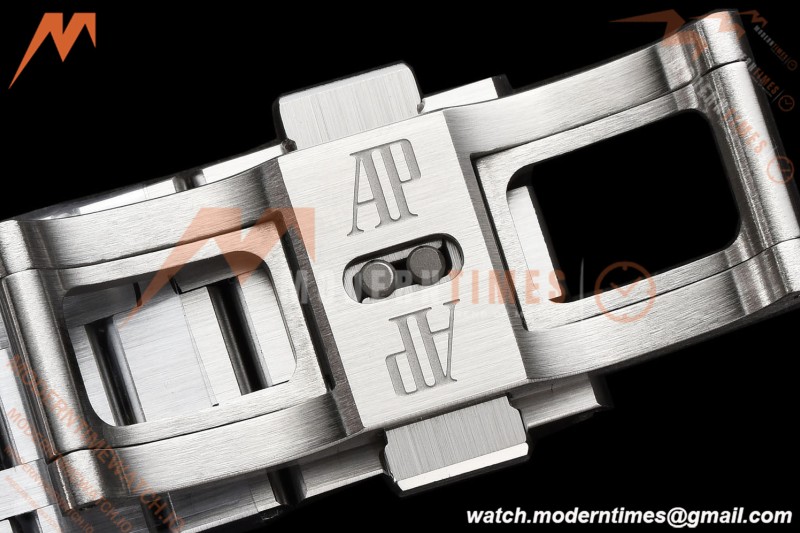 Audemars Piguet - Royal Oak 15407BC 41mm Openworked Frosted SS/SS Skeleton THB V2 SA3132