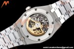Audemars Piguet - Royal Oak 15407BC 41mm Openworked Frosted SS/SS Skeleton THB V2 SA3132