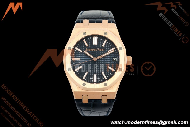Audemars Piguet - Royal Oak 15510OR 41mm RG/LE Blue/Stk RSF SA4302 Mod