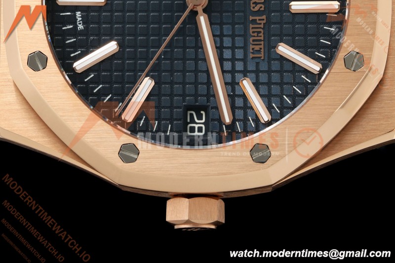 Audemars Piguet - Royal Oak 15510OR 41mm RG/LE Blue/Stk RSF SA4302 Mod