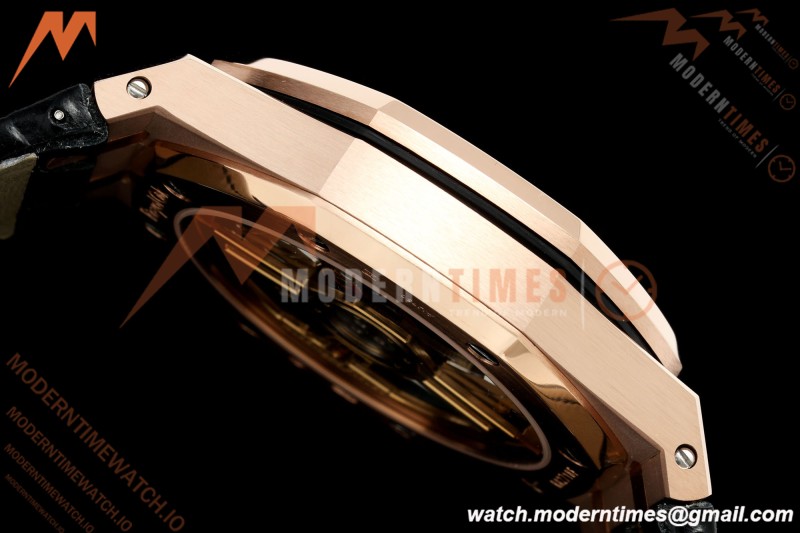 Audemars Piguet - Royal Oak 41mm 15500OR RG/LE Blk/Stk RSF SA4302 Mod | 오데마 피게 - 로얄 오크 41mm 15500OR RG/LE 블랙/스틸 RSF SA4302 모드