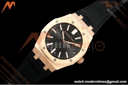 Audemars Piguet - Royal Oak 15510OR 41mm RG/LE Blk/Stk RSF SA4302 Mod