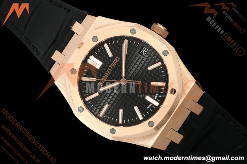 Audemars Piguet - Royal Oak 15510OR 41mm RG/LE Blk/Stk RSF SA4302 Mod