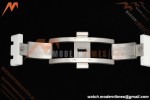 Audemars Piguet - Royal Oak 15500ST 41mm White Ceramic Blue Dial APSF A4302 Mod