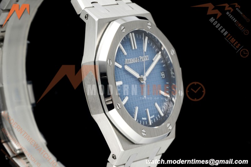 Audemars Piguet - Royal Oak 41mm 15510BC SS/SS Smoke Blue TWSF A4302 Mod