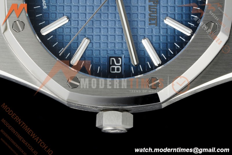 Audemars Piguet - Royal Oak 41mm 15510BC SS/SS Smoke Blue TWSF A4302 Mod