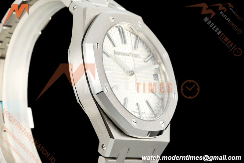 Audemars Piguet - Royal Oak 41mm 15510ST SS/SS Wht/Stk DDF DD4302 Mod