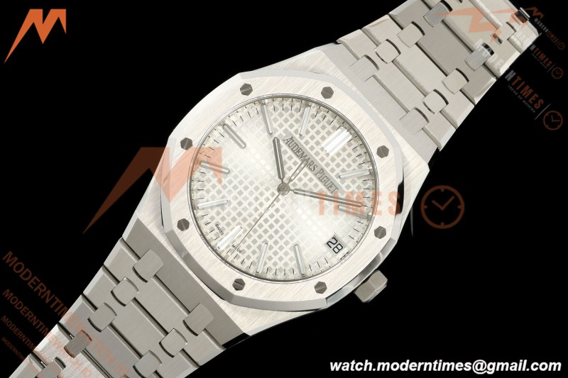 Audemars Piguet - Royal Oak 41mm 15510ST SS/SS Wht/Stk DDF DD4302 Mod