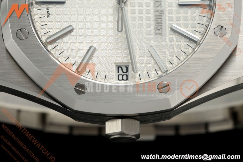 Audemars Piguet - Royal Oak 41mm 15510ST SS/SS Wht/Stk DDF DD4302 Mod
