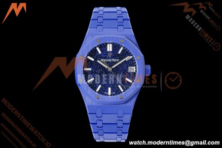 Audemars Piguet - Royal Oak 15500ST 41mm Blue Ceramic Blue Stars APSF SA4302 Mod | 오데마 피게 - 로얄 오크 15500ST 41mm 블루 세라믹 블루 스타 APSF SA4302 모드