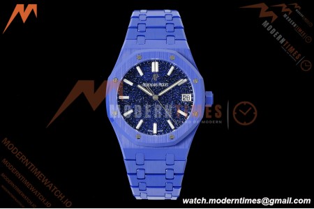 Audemars Piguet - Royal Oak 15500ST 41mm Blue Ceramic Blue Stars APSF SA4302 Mod
