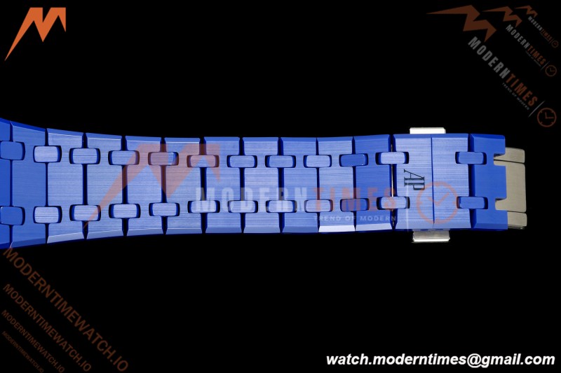 Audemars Piguet - Royal Oak 15500ST 41mm Blue Ceramic Blue Stars APSF SA4302 Mod