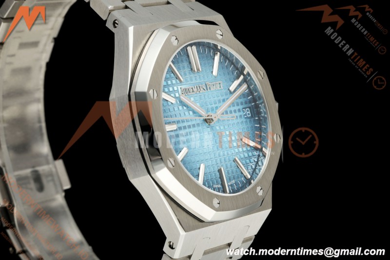 Audemars Piguet - Royal Oak 41mm 15510BC SS/SS Smoke Blue ZF SA4302 Mod | 오데마 피게 - 로얄 오크 41mm 15510BC SS/SS 스모크 블루 ZF SA4302 모드