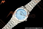 Audemars Piguet - Royal Oak 37mm 15550ST SS/SS Smoke Blue ZF SA4302 Mod | 오데마 피게 - 로얄 오크 37mm 15550ST SS/SS 스모크 블루 ZF SA4302 모드