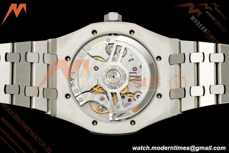 Audemars Piguet - Royal Oak 37mm 15550ST SS/SS Smoke Blue ZF SA4302 Mod | 오데마 피게 - 로얄 오크 37mm 15550ST SS/SS 스모크 블루 ZF SA4302 모드