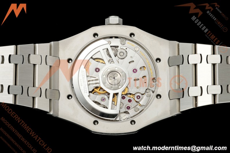 Audemars Piguet - Royal Oak 37mm 15550ST SS/SS Smoke Blue ZF SA4302 Mod | 오데마 피게 - 로얄 오크 37mm 15550ST SS/SS 스모크 블루 ZF SA4302 모드