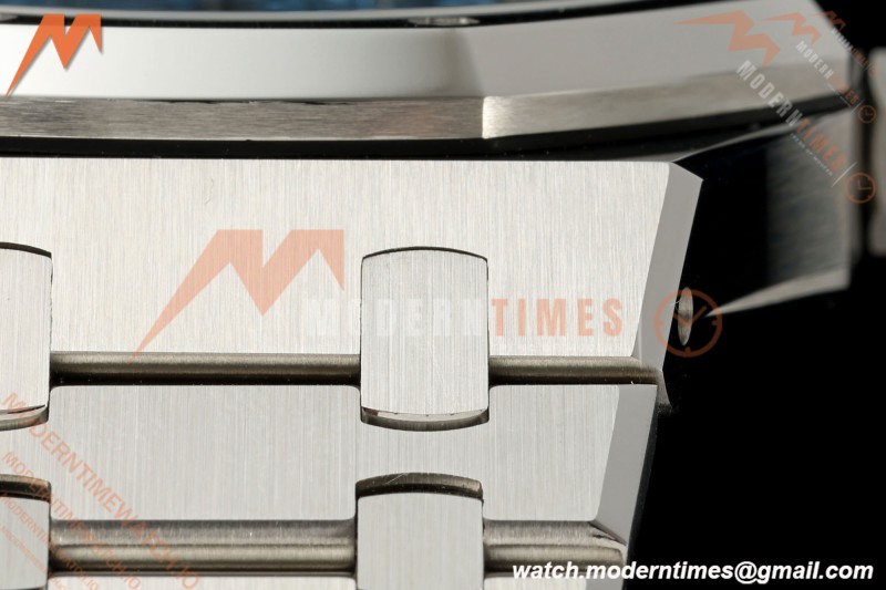 Audemars Piguet - Royal Oak 37mm 15550ST SS/SS Smoke Blue ZF SA4302 Mod | 오데마 피게 - 로얄 오크 37mm 15550ST SS/SS 스모크 블루 ZF SA4302 모드