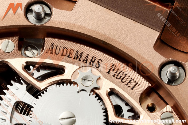 Audemars Piguet - Royal Oak 41mm 26735SG RG/RG Skeleton Dial APPF Tourbillon