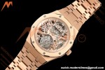 Audemars Piguet - Royal Oak 41mm 26735SG RG/RG Skeleton Dial APPF Tourbillon