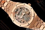 Audemars Piguet - Royal Oak 41mm 26735SG RG/RG Skeleton Dial APPF Tourbillon