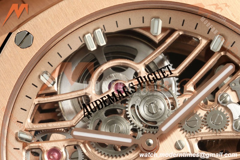 Audemars Piguet - Royal Oak 41mm 26735SG RG/RG Skeleton Dial APPF Tourbillon