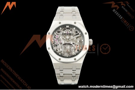 Audemars Piguet - Royal Oak 41mm 26735ST SS/SS Skeleton Dial APPF Tourbillon