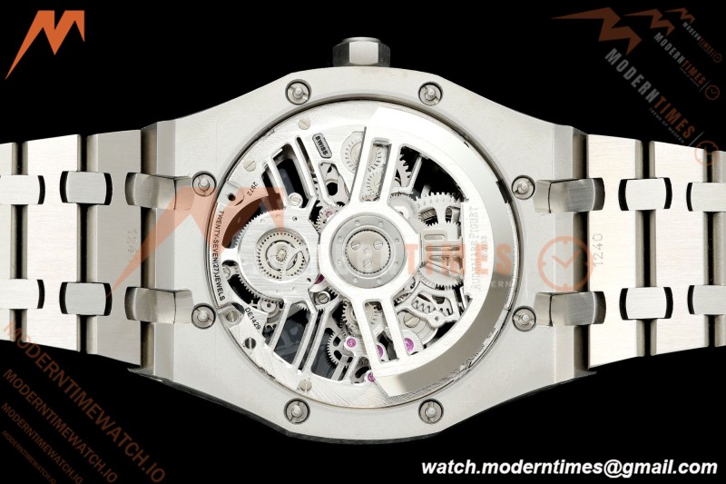 Audemars Piguet - Royal Oak 41mm 26735ST SS/SS Skeleton Dial APPF Tourbillon