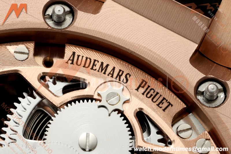 Audemars Piguet - Royal Oak 41mm 26735SG RG/RU Skeleton Dial APPF Tourbillon