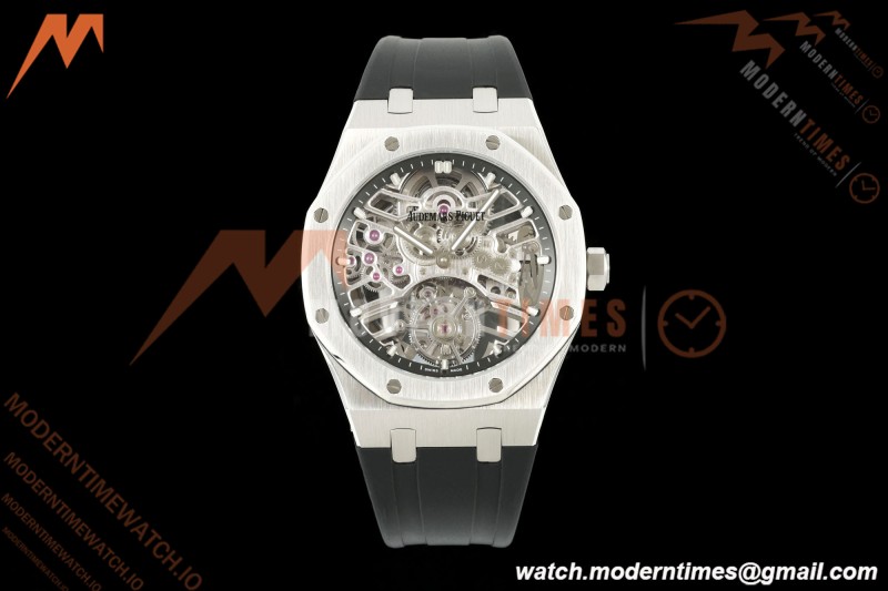 Audemars Piguet - Royal Oak 41mm 26735ST SS/RU Skeleton Dial APPF Tourbillon