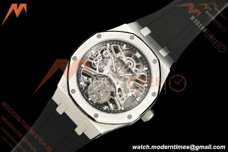 Audemars Piguet - Royal Oak 41mm 26735ST SS/RU Skeleton Dial APPF Tourbillon | 오데마 피게 - 로얄 오크 41mm 26735ST SS/RU 스켈레톤 다이얼 APPF 투르비용