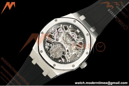 Audemars Piguet - Royal Oak 41mm 26735ST SS/RU Skeleton Dial APPF Tourbillon