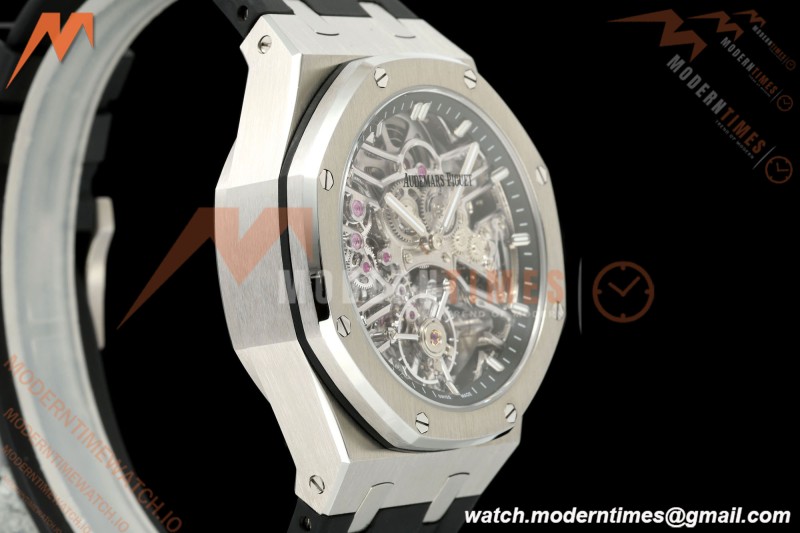 Audemars Piguet - Royal Oak 41mm 26735ST SS/RU Skeleton Dial APPF Tourbillon